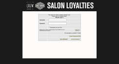 Desktop Screenshot of crewsalonloyalties.com